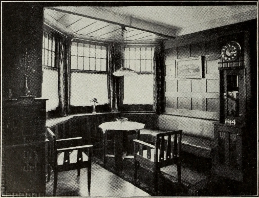 An illustration from Die Wohnung der Neuzeit, 1908, leaf 207