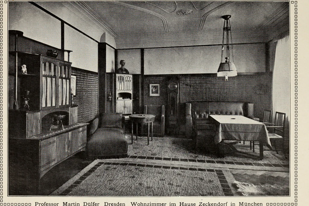 An illustration from Die Wohnung der Neuzeit, 1908, leaf 210