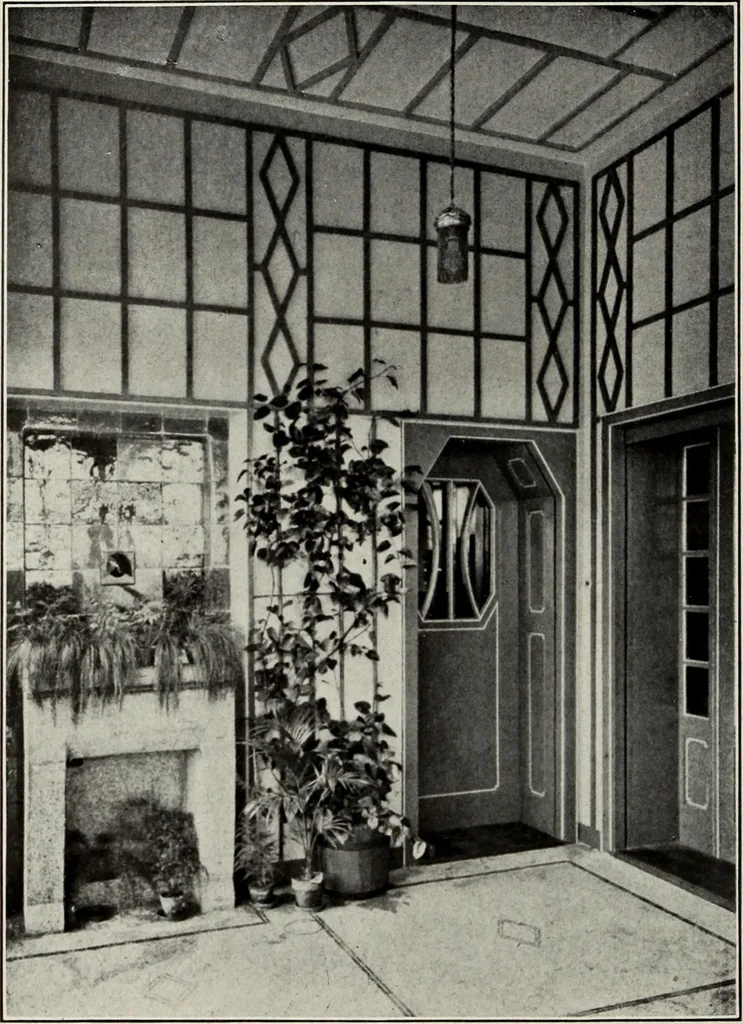 An illustration from Die Wohnung der Neuzeit, 1908, leaf 223