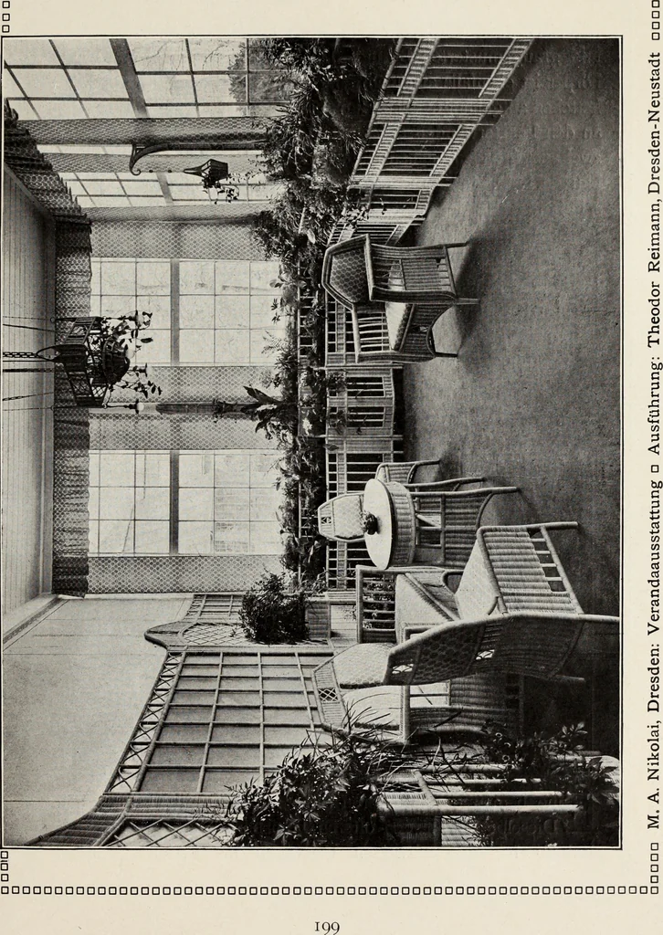 An illustration from Die Wohnung der Neuzeit, 1908, leaf 224