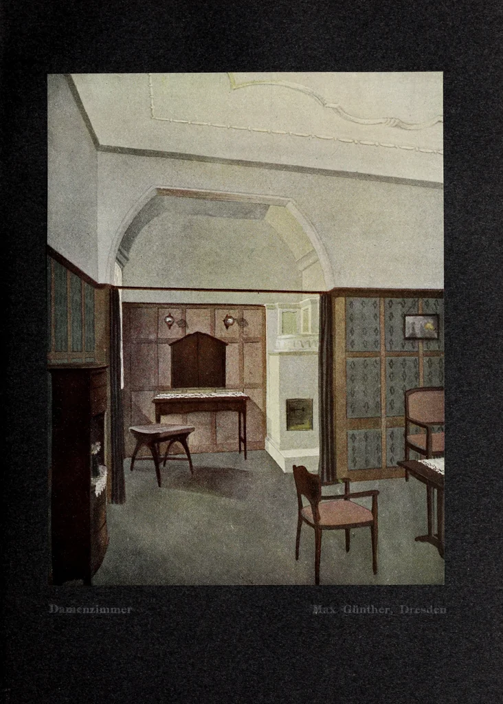 An illustration from Die Wohnung der Neuzeit, 1908, leaf 234