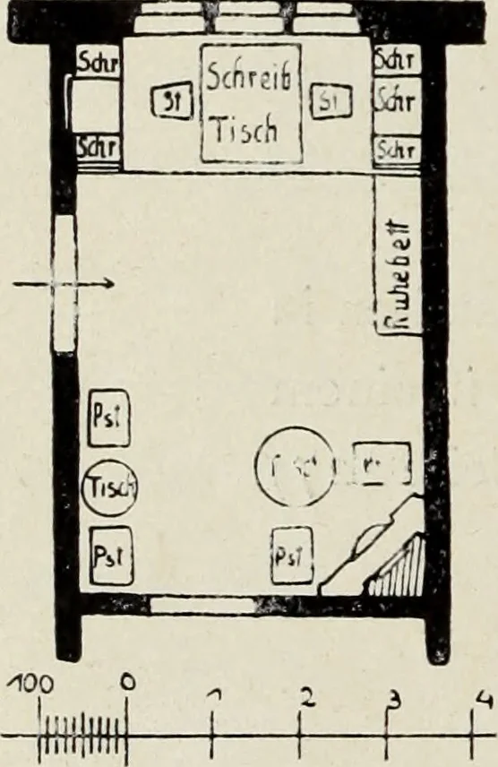 An illustration from Die Wohnung der Neuzeit, 1908, leaf 239