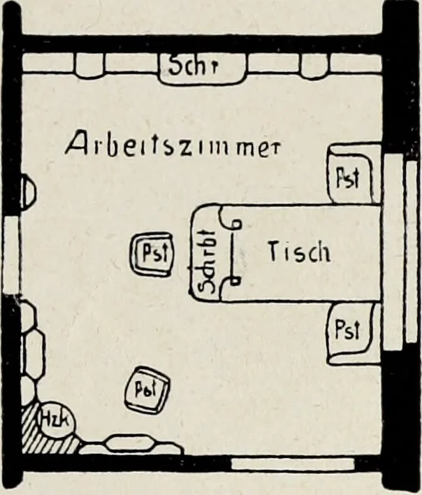 An illustration from Die Wohnung der Neuzeit, 1908, leaf 240