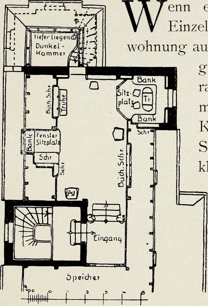 An illustration from Die Wohnung der Neuzeit, 1908, leaf 244