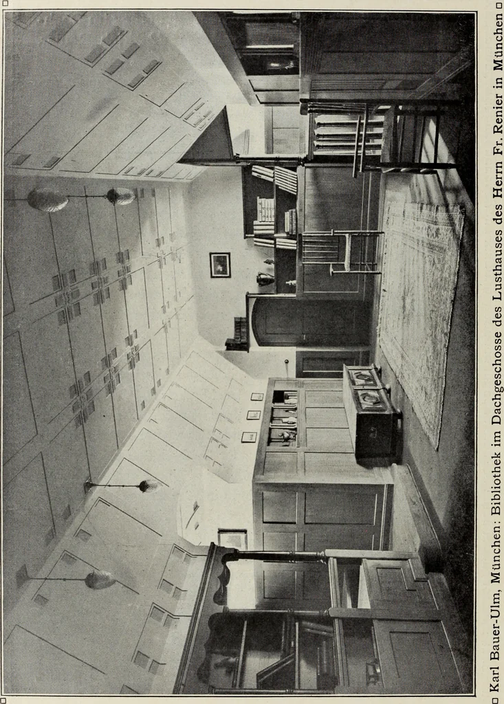 An illustration from Die Wohnung der Neuzeit, 1908, leaf 245