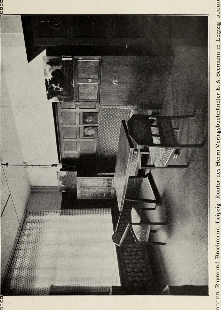 An illustration from Die Wohnung der Neuzeit, 1908, leaf 246