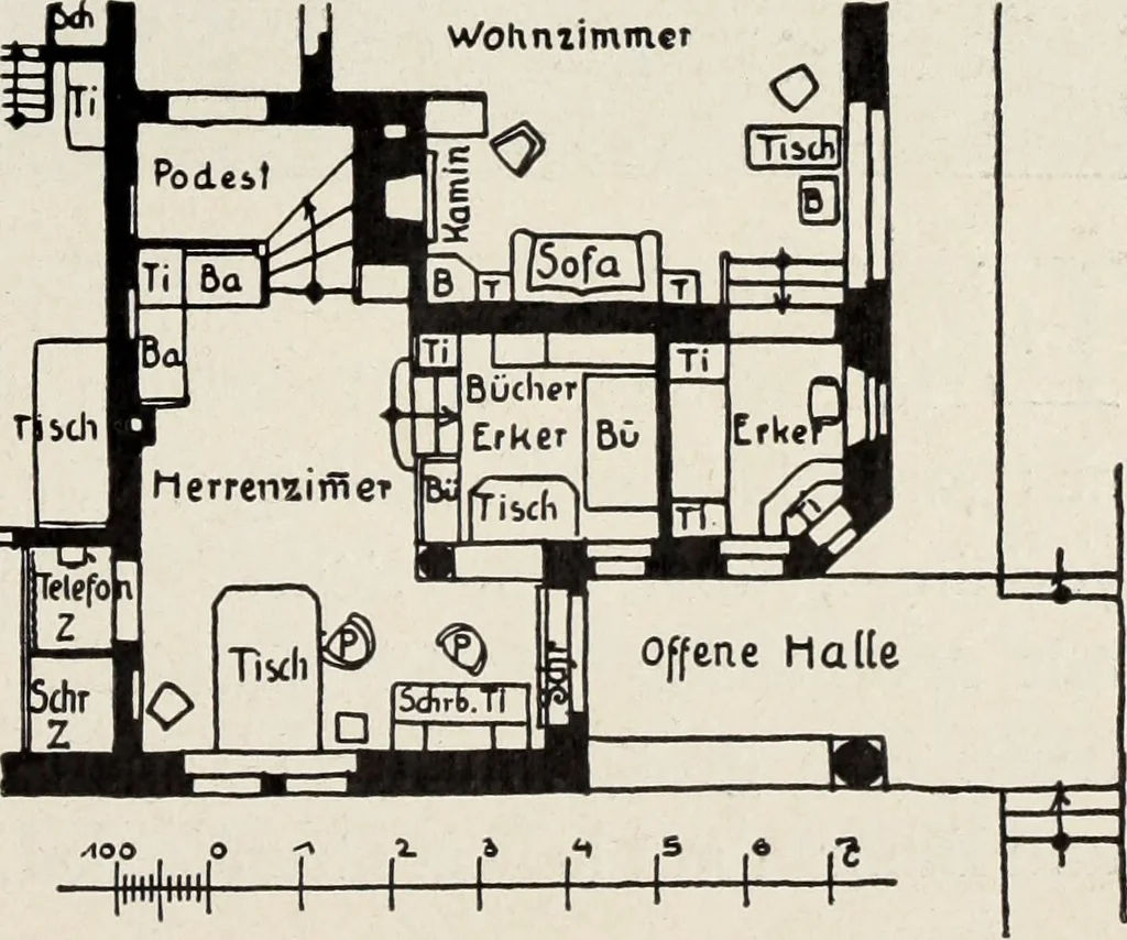 An illustration from Die Wohnung der Neuzeit, 1908, leaf 254