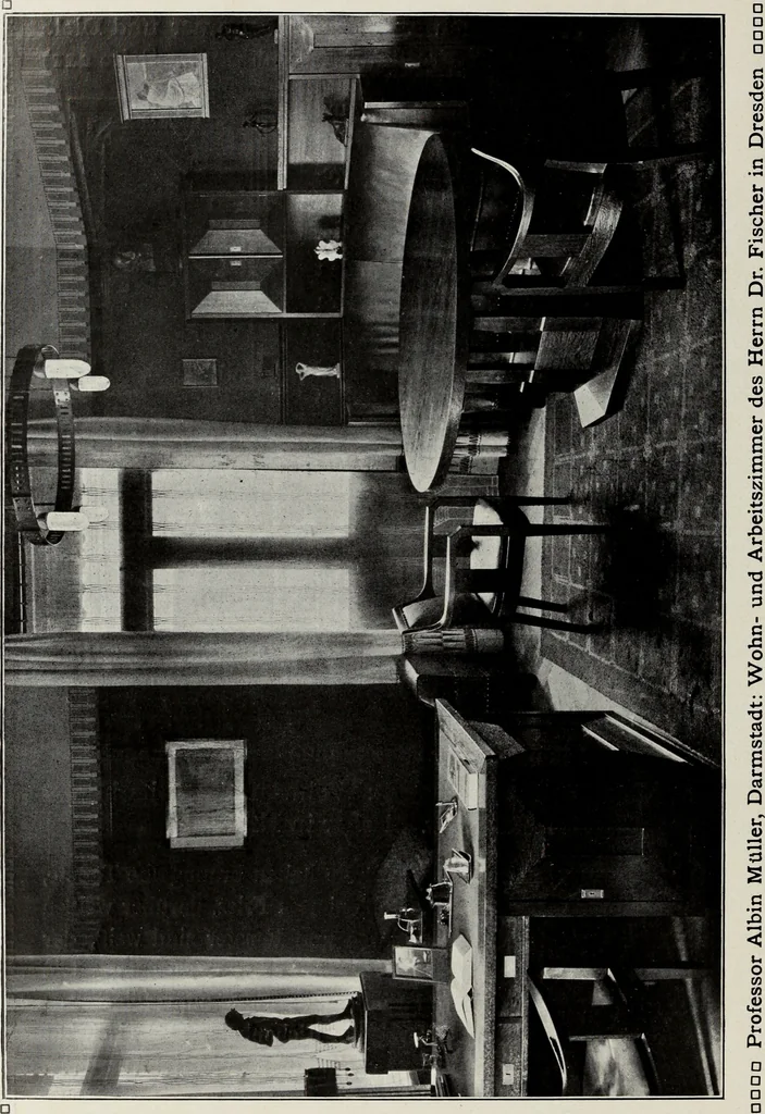 An illustration from Die Wohnung der Neuzeit, 1908, leaf 257
