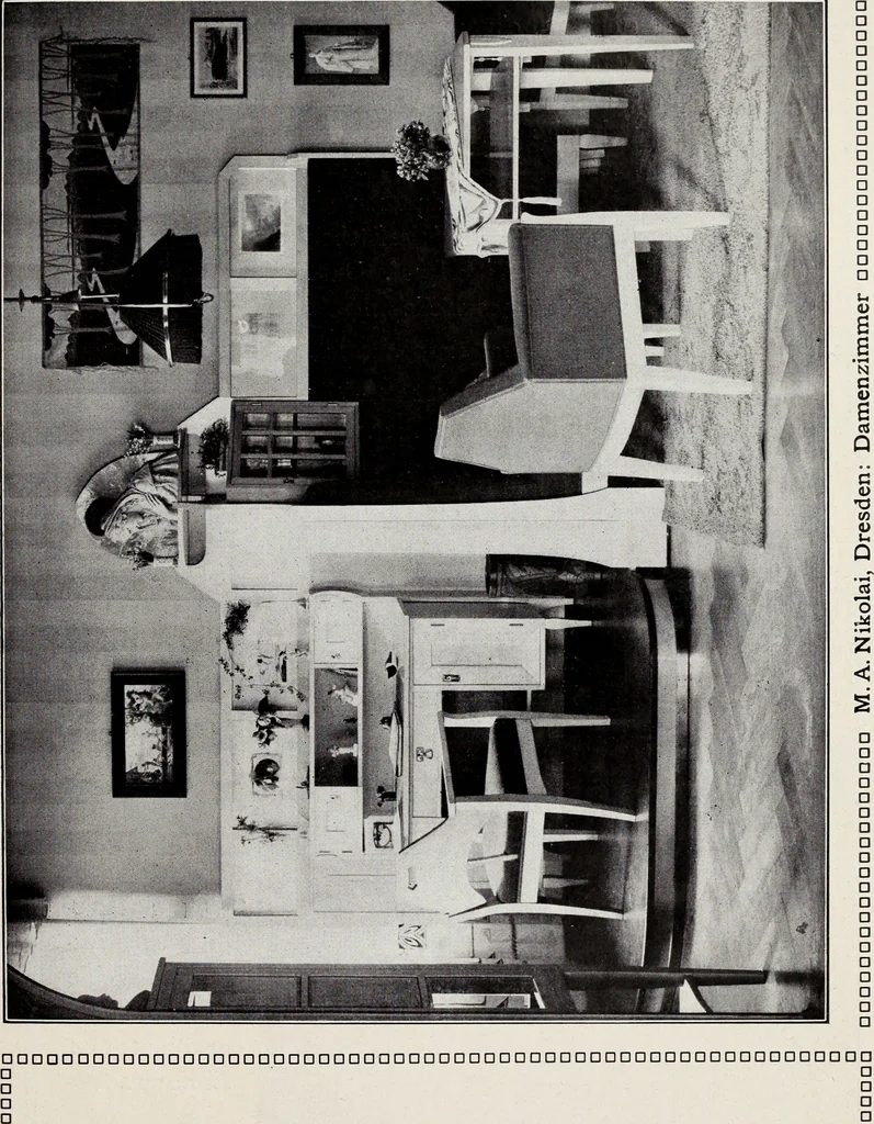 An illustration from Die Wohnung der Neuzeit, 1908, leaf 258