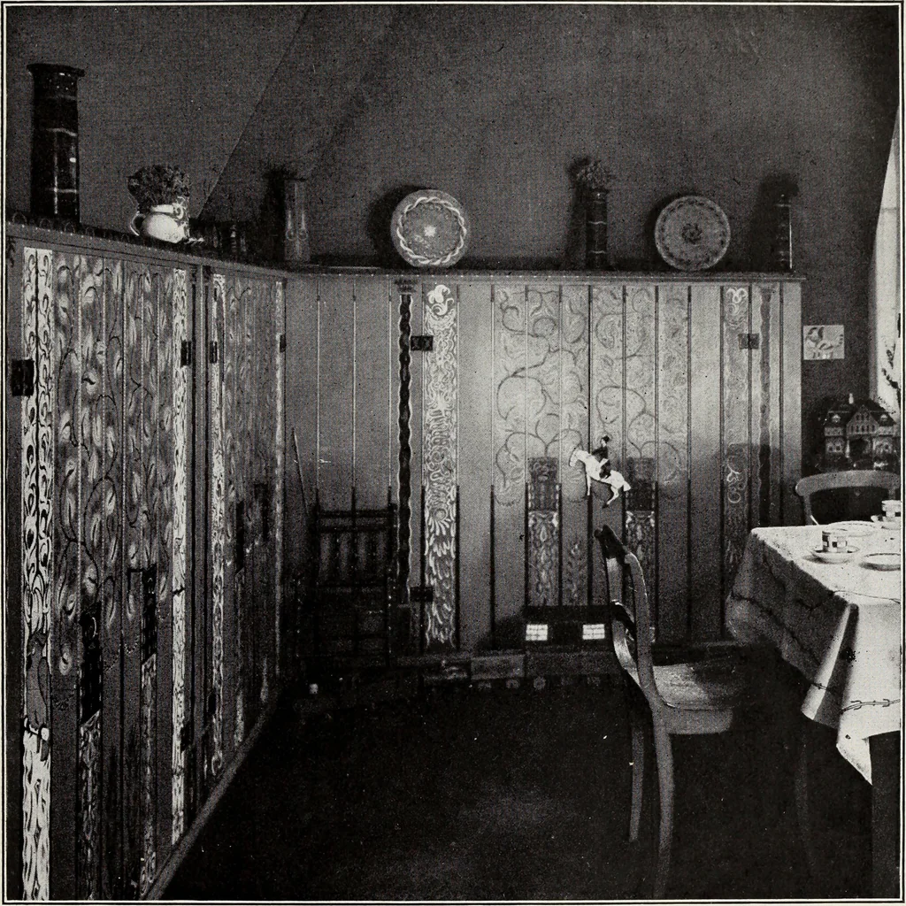 An illustration from Die Wohnung der Neuzeit, 1908, leaf 262