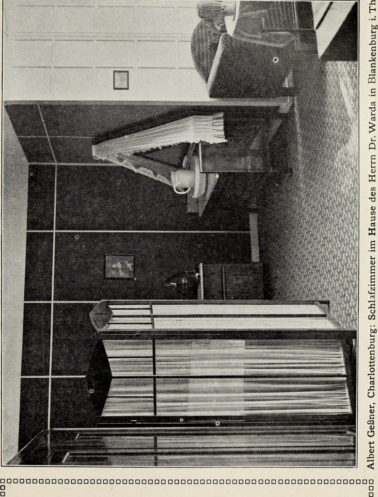 An illustration from Die Wohnung der Neuzeit, 1908, leaf 274