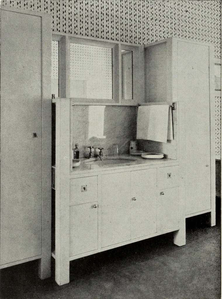 An illustration from Die Wohnung der Neuzeit, 1908, leaf 283