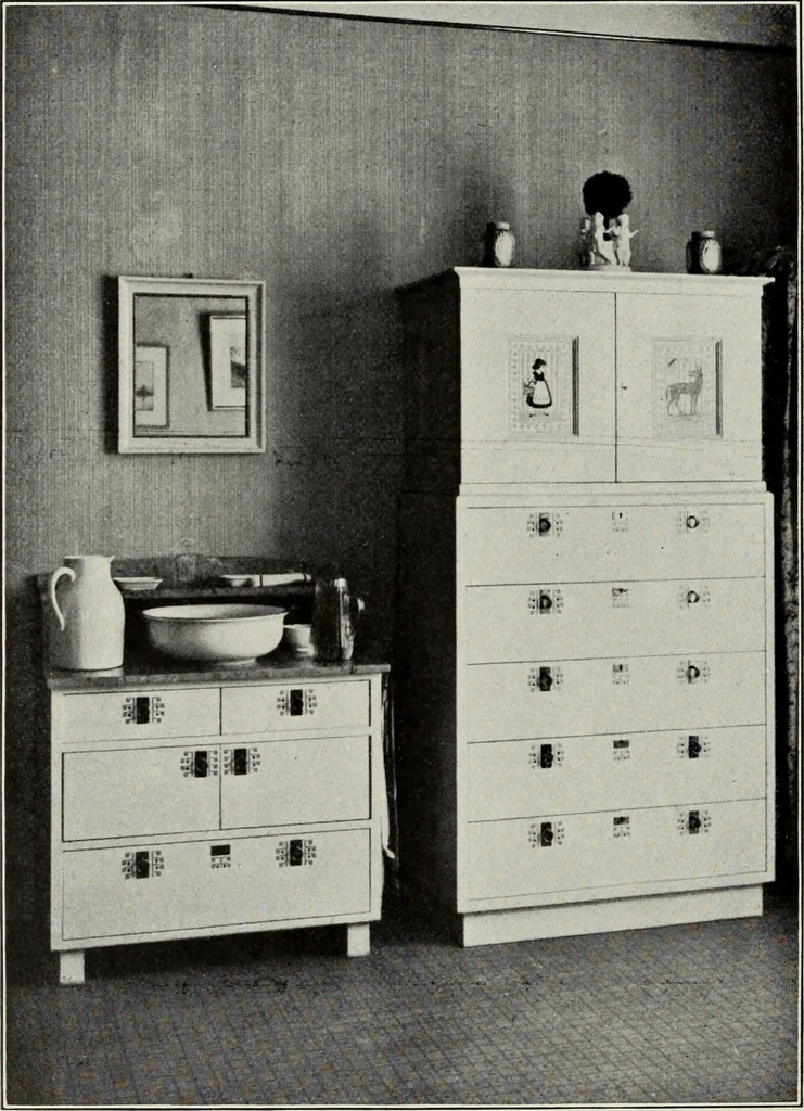 An illustration from Die Wohnung der Neuzeit, 1908, leaf 293