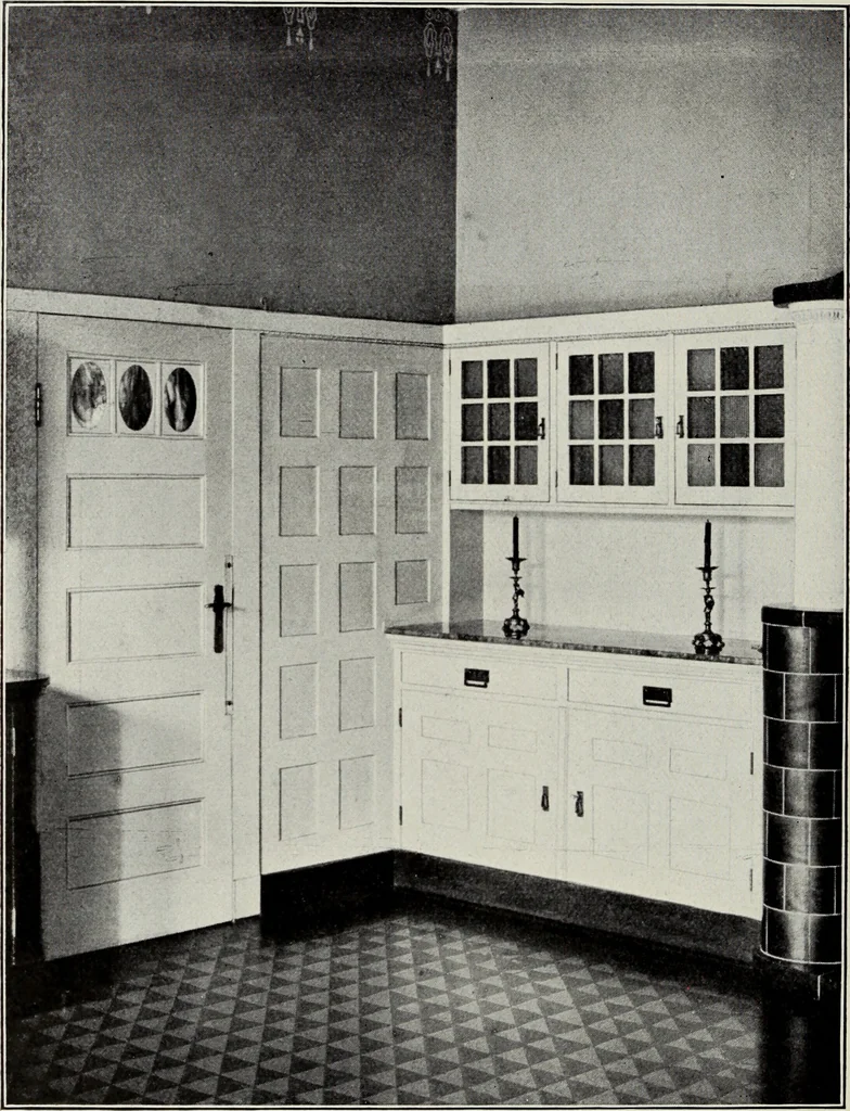An illustration from Die Wohnung der Neuzeit, 1908, leaf 301