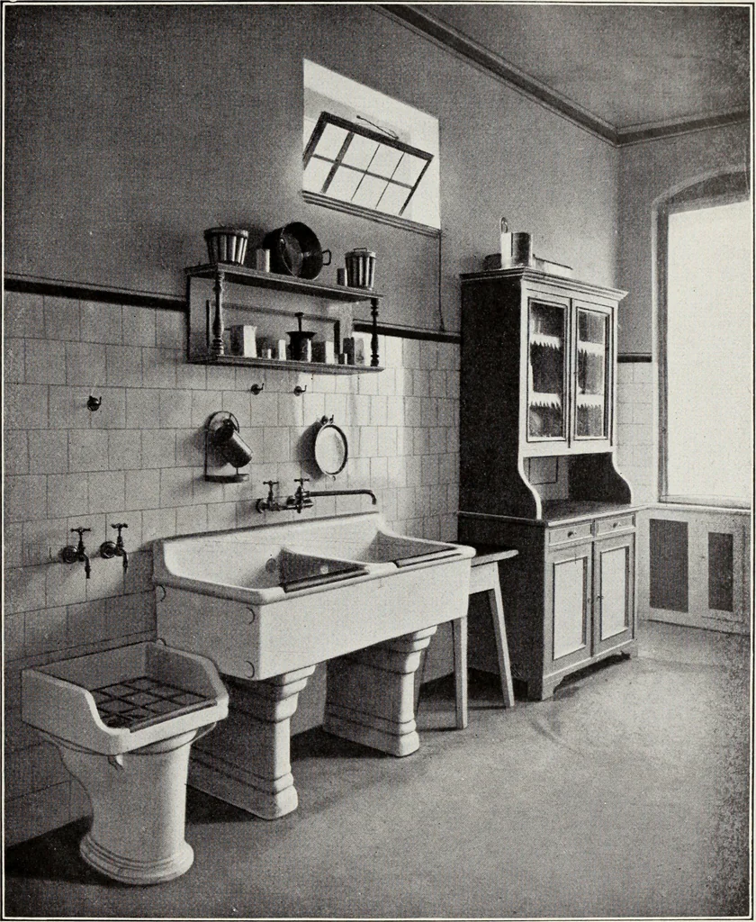 An illustration from Die Wohnung der Neuzeit, 1908, leaf 302