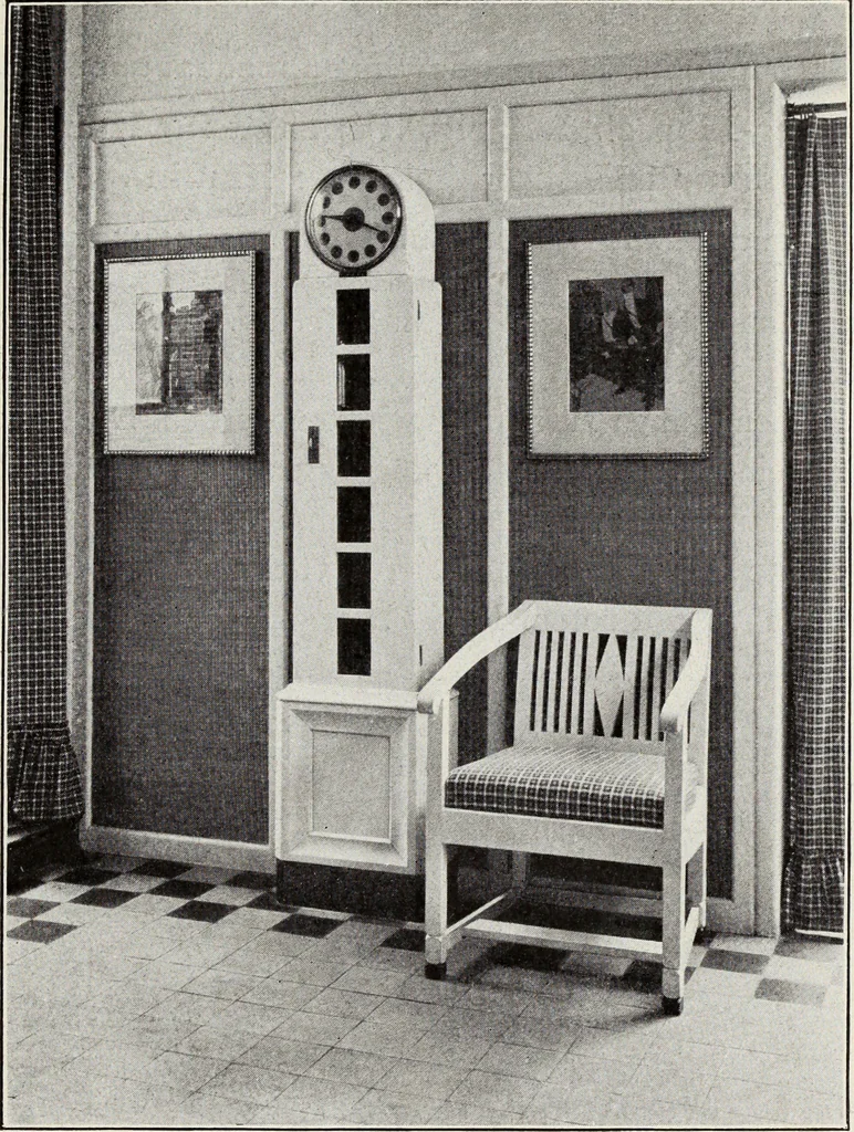 An illustration from Die Wohnung der Neuzeit, 1908, leaf 52