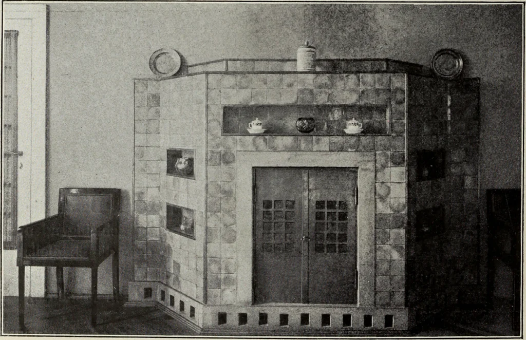 An illustration from Die Wohnung der Neuzeit, 1908, leaf 53