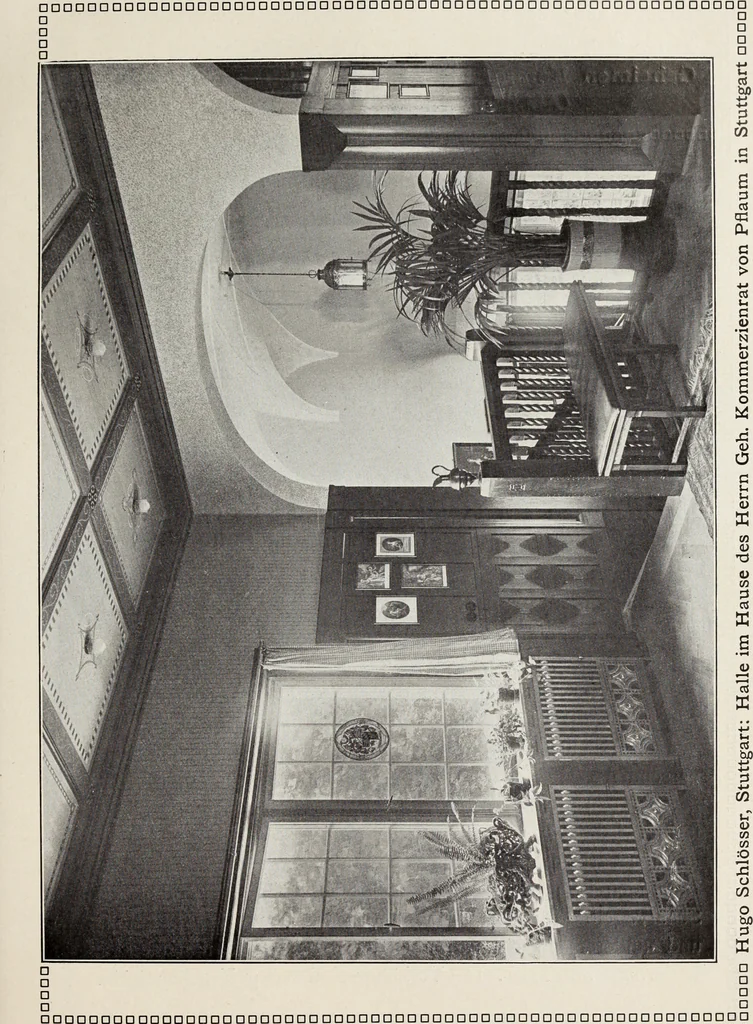 An illustration from Die Wohnung der Neuzeit, 1908, leaf 78