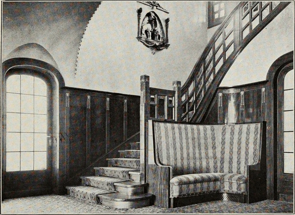 An illustration from Die Wohnung der Neuzeit, 1908, leaf 80
