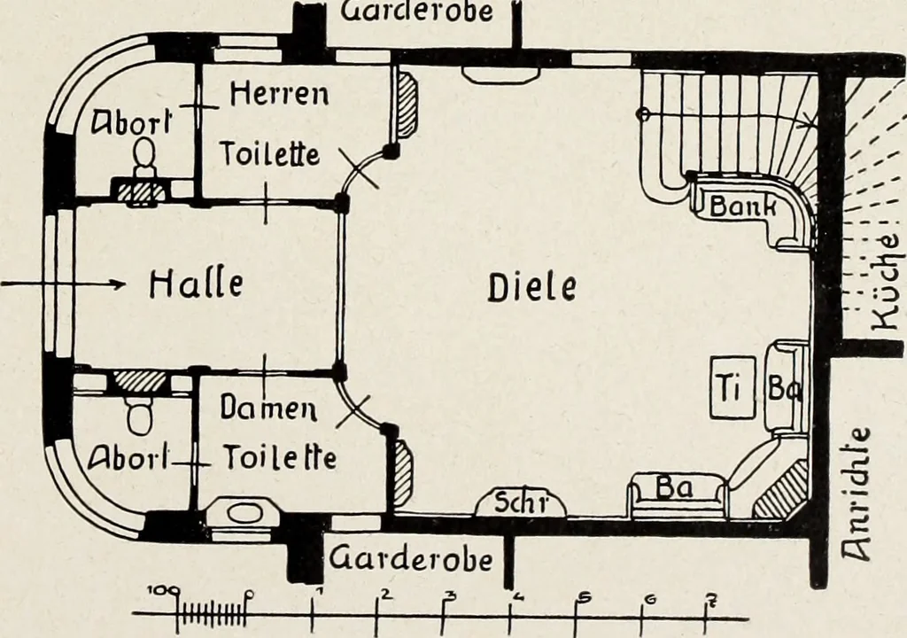 An illustration from Die Wohnung der Neuzeit, 1908, leaf 80