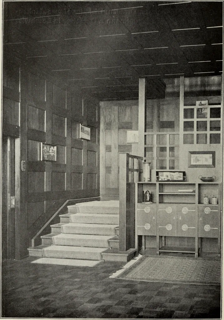An illustration from Die Wohnung der Neuzeit, 1908, leaf 81