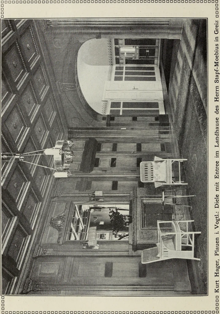 An illustration from Die Wohnung der Neuzeit, 1908, leaf 85