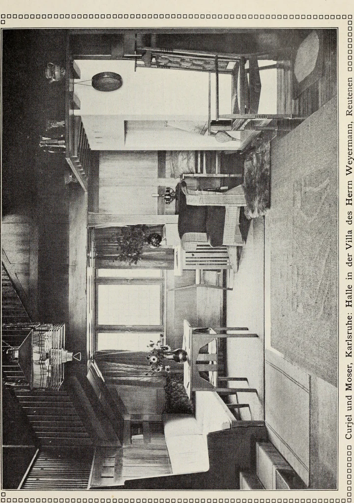 An illustration from Die Wohnung der Neuzeit, 1908, leaf 86