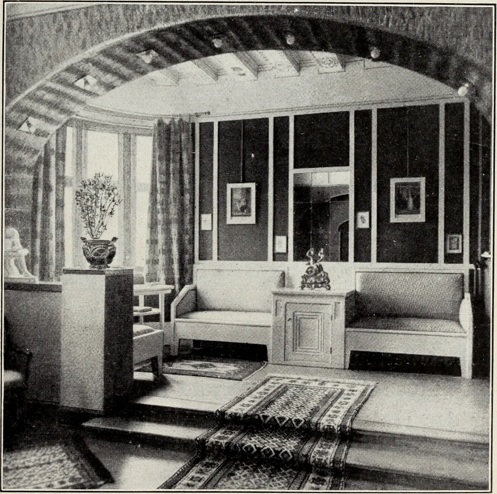 An illustration from Die Wohnung der Neuzeit, 1908, leaf 92