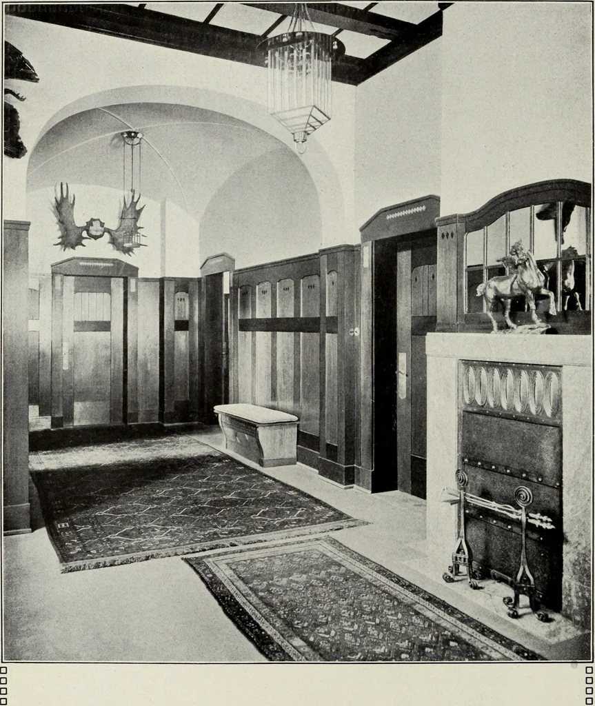 An illustration from Die Wohnung der Neuzeit, 1908, leaf 93