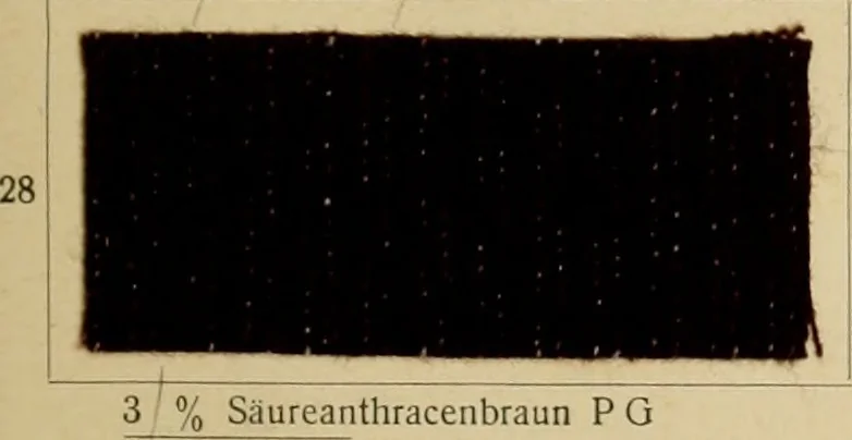 An illustration from Die Wollfarbstoffe des Jahres 1913 = b Wool colours 1913, 1913, leaf 20