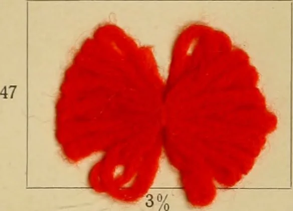 An illustration from Die Wollfarbstoffe des Jahres 1913 = b Wool colours 1913, 1913, leaf 34