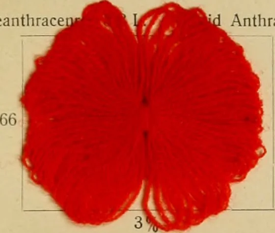 An illustration from Die Wollfarbstoffe des Jahres 1913 = b Wool colours 1913, 1913, leaf 48