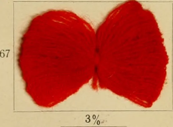 An illustration from Die Wollfarbstoffe des Jahres 1913 = b Wool colours 1913, 1913, leaf 48