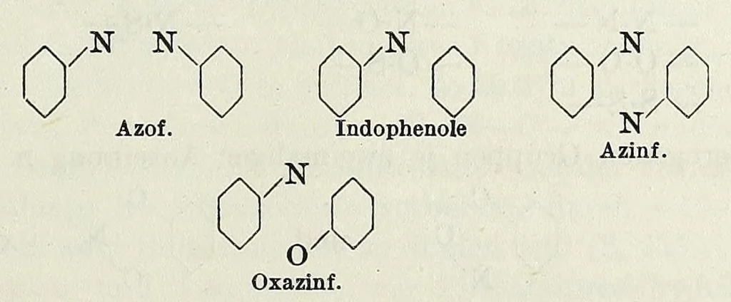 An illustration from Die Zwischenproducte der Teerfarbenfabrikation : ein Tabellenwerke für den praktischen Gebrauch nach der Patentliteratur, 1920, leaf 15