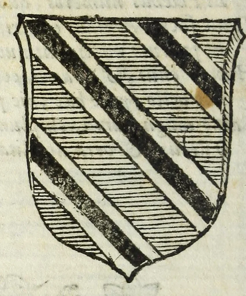 An illustration from Difesa della nobilta napoletana, 1655, leaf 106