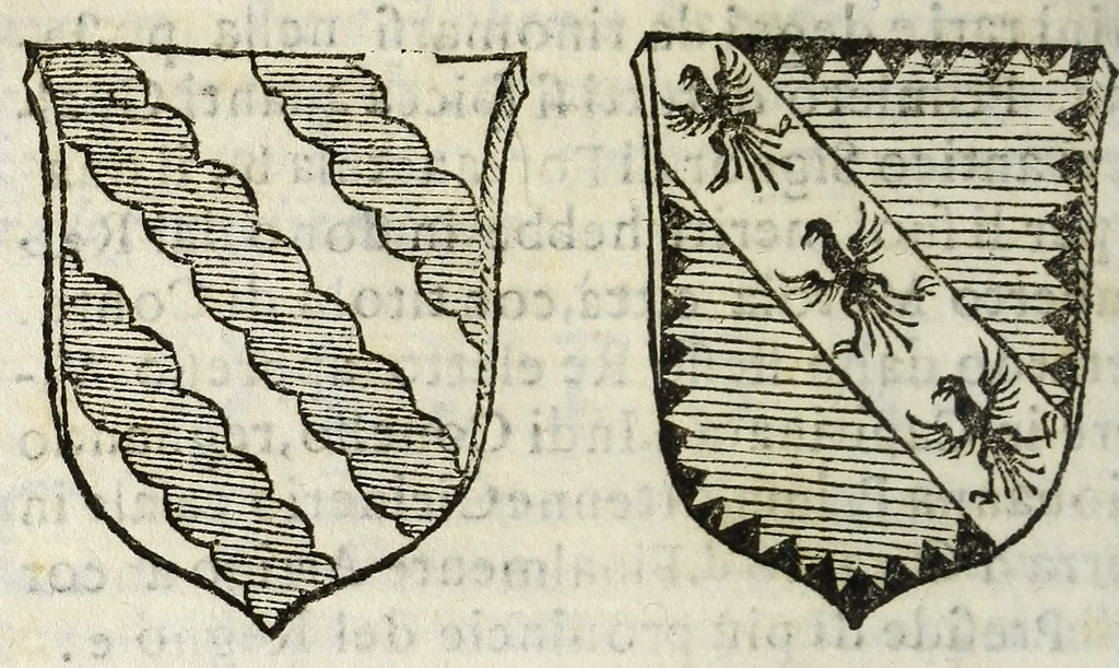 An illustration from Difesa della nobilta napoletana, 1655, leaf 118