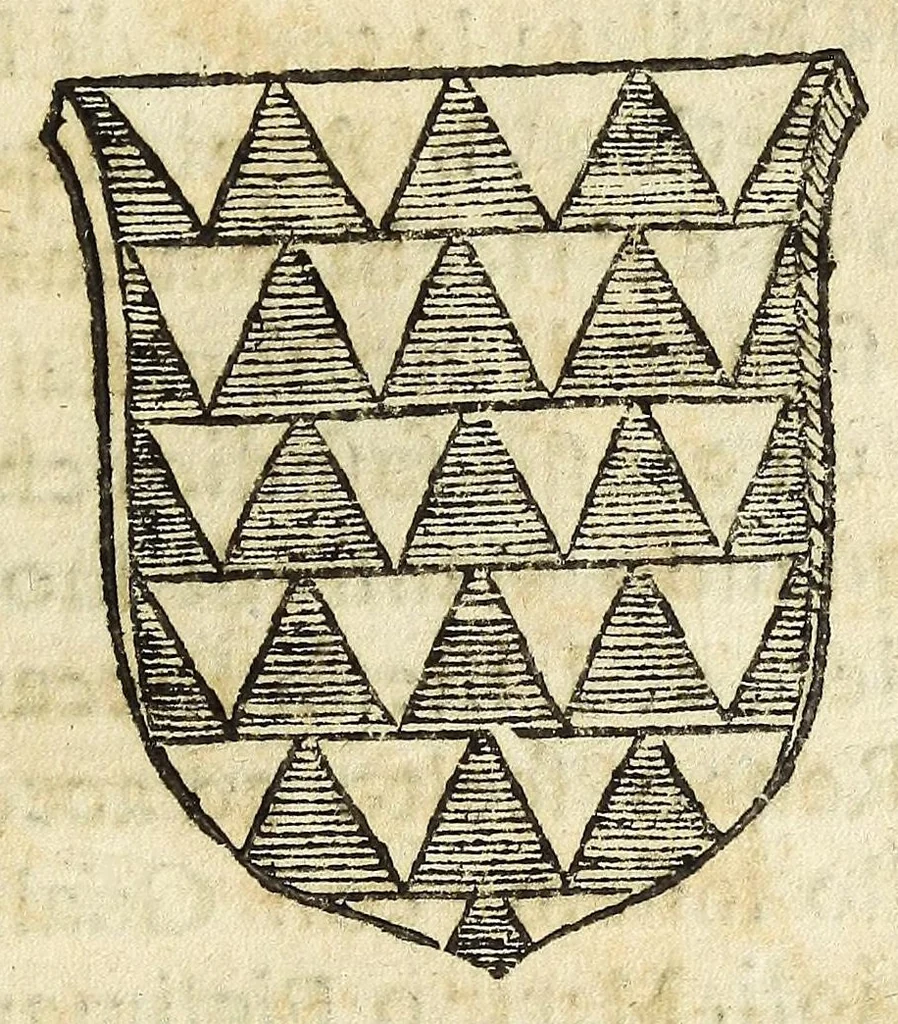 An illustration from Difesa della nobilta napoletana, 1655, leaf 157