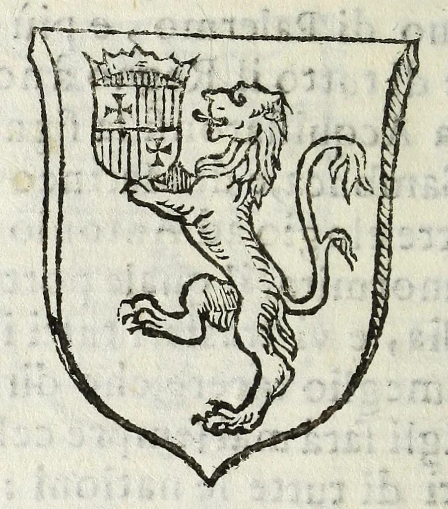 An illustration from Difesa della nobilta napoletana, 1655, leaf 244