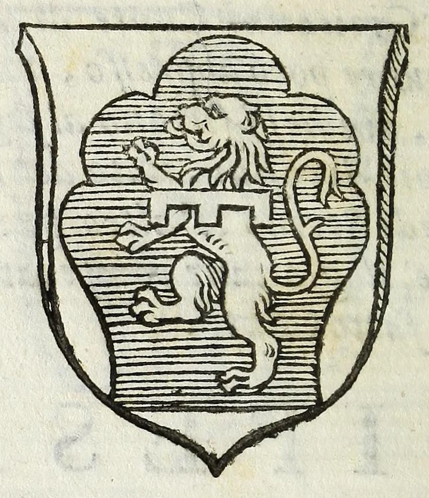 An illustration from Difesa della nobilta napoletana, 1655, leaf 256