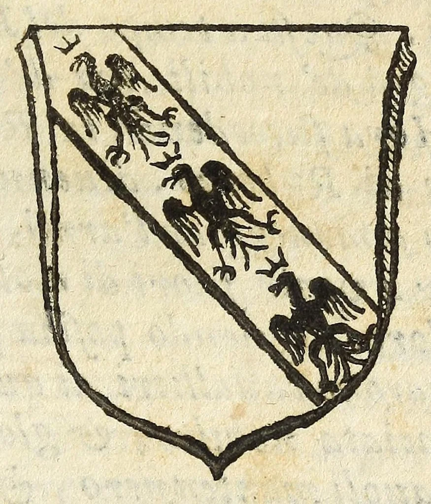 An illustration from Difesa della nobilta napoletana, 1655, leaf 285