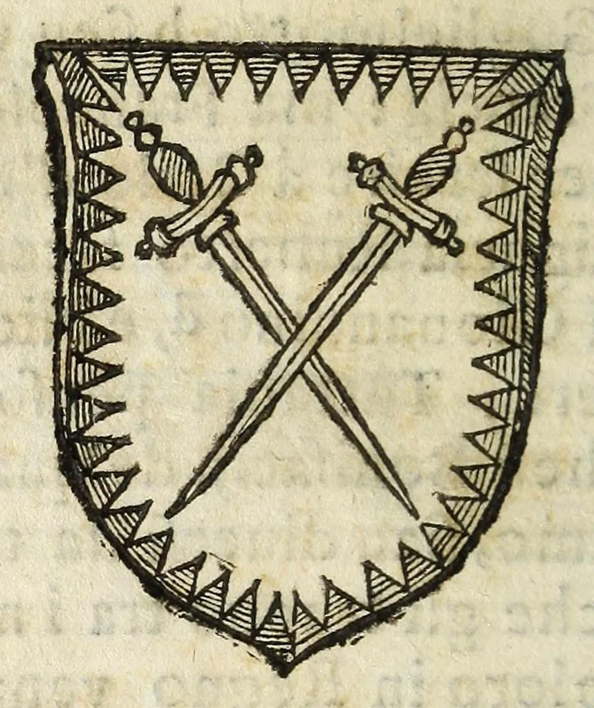 An illustration from Difesa della nobilta napoletana, 1655, leaf 298