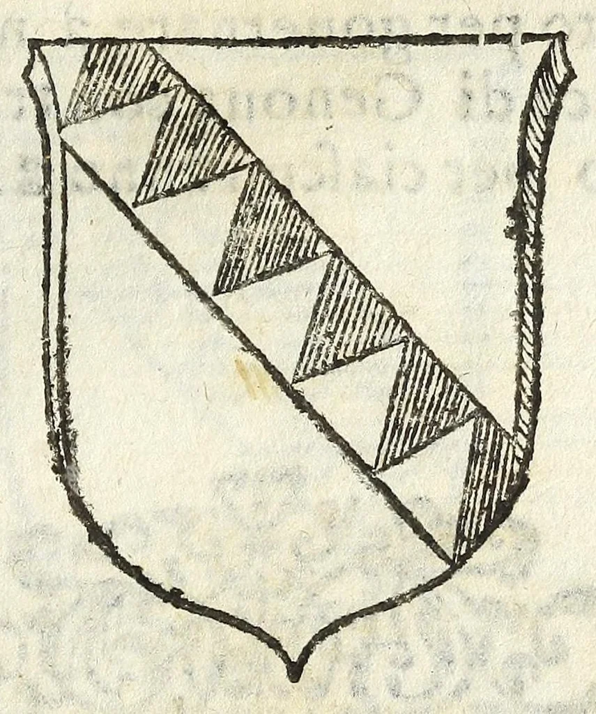 An illustration from Difesa della nobilta napoletana, 1655, leaf 63