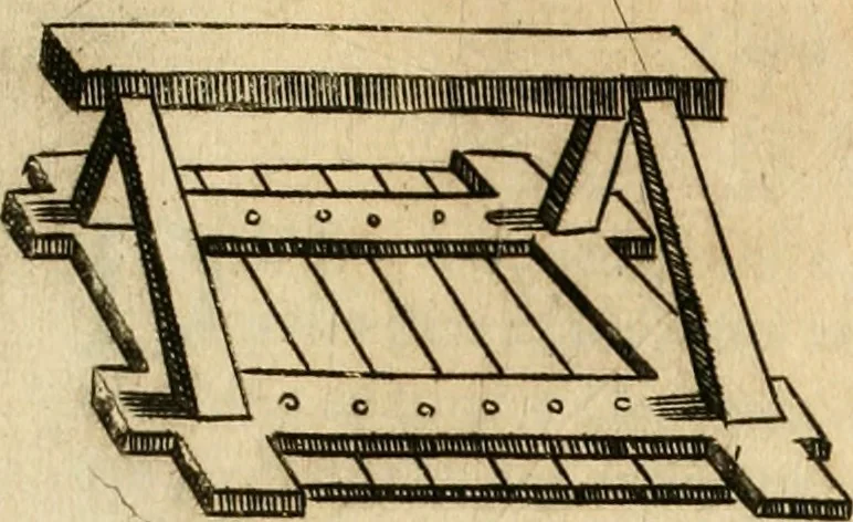 An illustration from Diffesa et offesa delle piazze, 1630, leaf 148