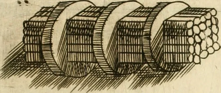 An illustration from Diffesa et offesa delle piazze, 1630, leaf 206
