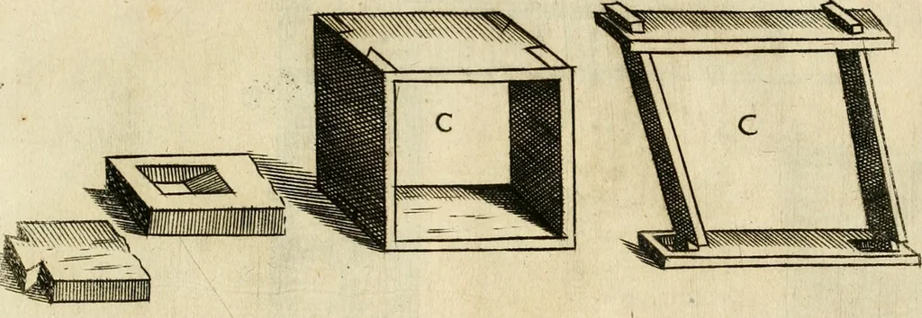 An illustration from Diffesa et offesa delle piazze, 1630, leaf 246