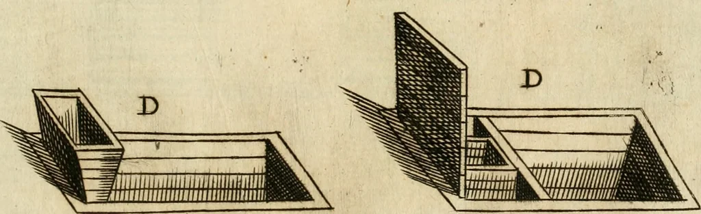 An illustration from Diffesa et offesa delle piazze, 1630, leaf 246