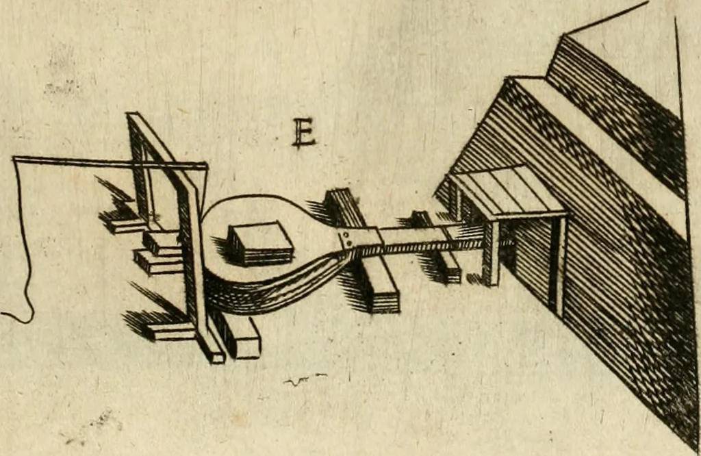 An illustration from Diffesa et offesa delle piazze, 1630, leaf 246