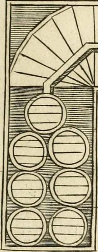 An illustration from Diffesa et offesa delle piazze, 1630, leaf 248