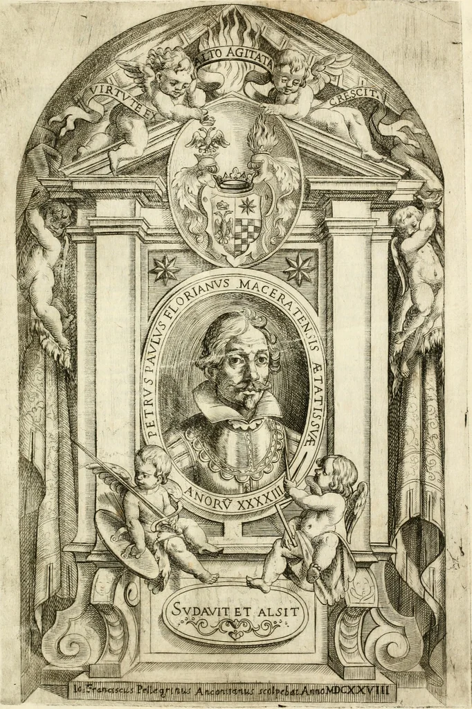 An illustration from Diffesa et offesa delle piazze, 1630, leaf 6