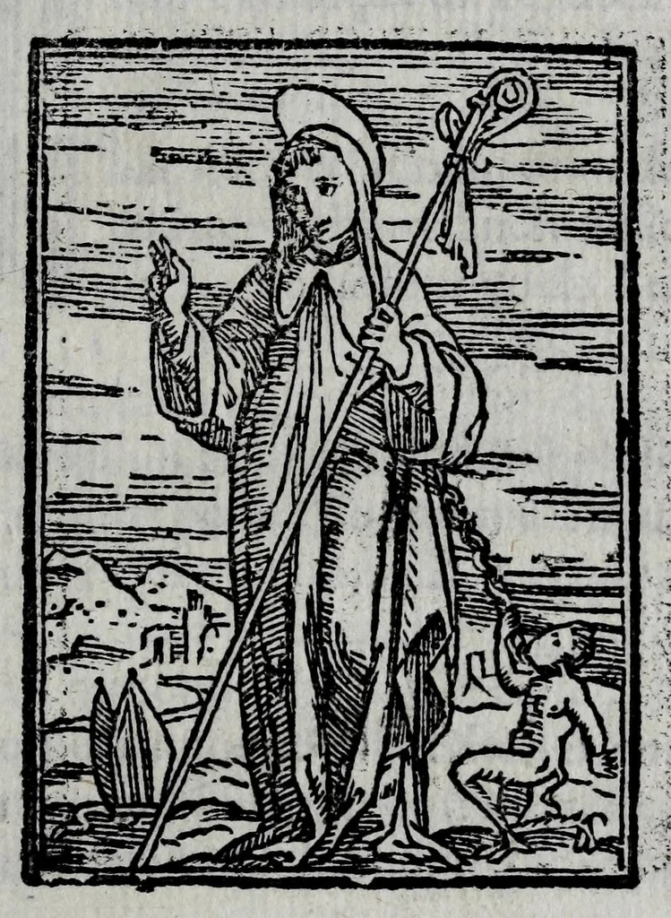 An illustration from Diffiniçoens da Ordem de Cistel e Congregaçam de Nossa Senhora de Alcobaça, 1593, leaf 11
